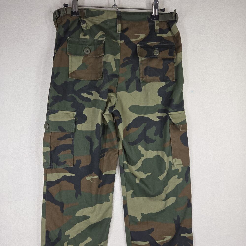 Vtg US Military Pants Womens 16 Camouflage Grunge Y2k Workwear Surplus Tactical - Picture 8 of 10
